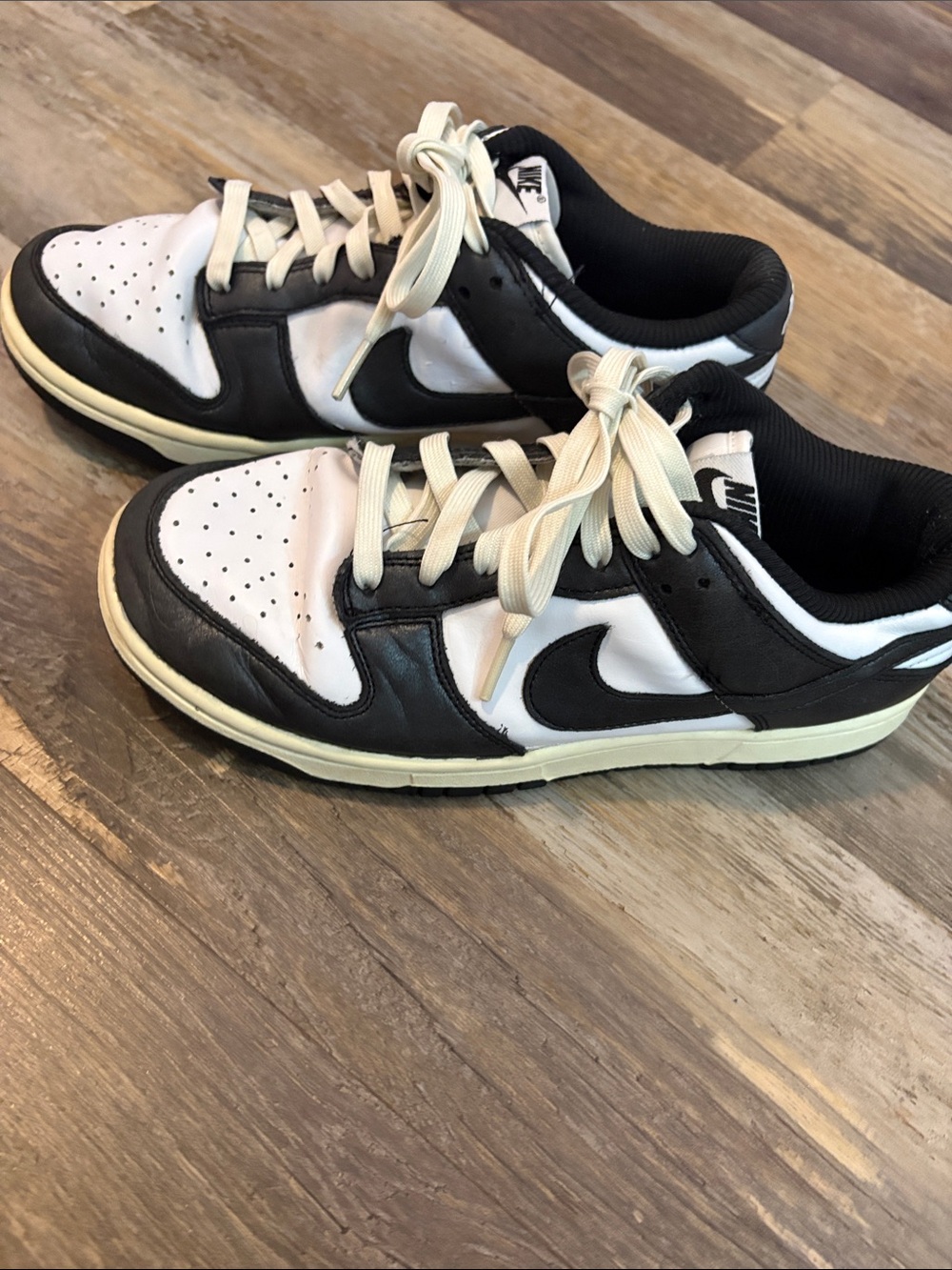 Nike Black & White Low-Top Sneakers